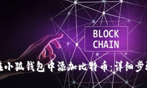 如何在小狐钱包中添加比特币：详细步骤指南