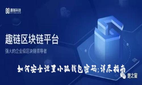 如何安全设置小狐钱包密码：详尽指南