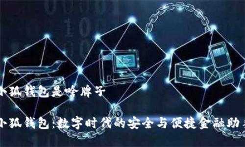 小狐钱包是啥牌子

小狐钱包：数字时代的安全与便捷金融助手