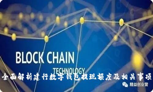 全面解析建行数字钱包提现额度及相关事项