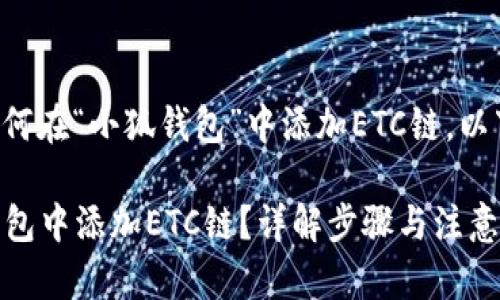 当然可以帮您解答如何在“小狐钱包”中添加ETC链。以下是详细的步骤说明：

### 如何在小狐钱包中添加ETC链？详解步骤与注意事项