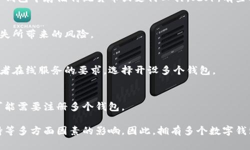 数字钱包的数量通常没有严格限制。根据个人或企业的需要，一个人可以拥有多个数字钱包。以下是一些常见的数字钱包类型和它们的特征：

1. 类型多样性
数字钱包可以分为多种类型。比如，手机支付钱包、硬件钱包、在线钱包等等。每种钱包适用于不同的场景和用途。

2. 个人需求
许多人根据不同的需求选择多个钱包。比如，你可以在一个钱包中存储加密货币，而在另一个钱包中存储传统货币或支付工具。此外，有些人可能希望使用不同的钱包来管理不同的支付方式，如一个钱包用于购物，另一个用于转账。

3. 安全性考虑
有些用户会为了安全考虑，选择将资产分散到多个钱包中。这可以降低因单一钱包被盗或丢失所带来的风险。

4. 使用便利性
某些数字钱包可能在特定商家的使用上更为便利。因此，用户可能会根据不同的购物需求或者在线服务的要求，选择开设多个钱包。

5. 不同平台支持
一些钱包可能与特定的交易平台或服务提供商兼容。这样，用户为了使用这些特定服务，有可能需要注册多个钱包。

综上所述，数字钱包的数量不仅取决于个人需求和使用场景，还受安全性、便利性及平台支持等多方面因素的影响。因此，拥有多个数字钱包是非常普遍的现象。