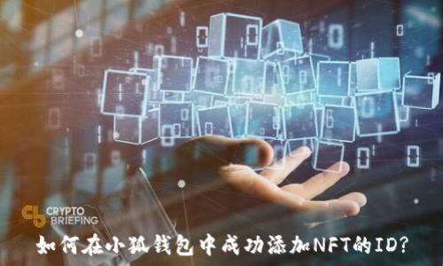   
如何在小狐钱包中成功添加NFT的ID?