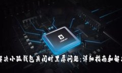 如何解决小狐钱包关闭时黑屏问题：详细指南和